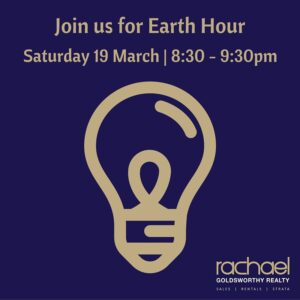Join us for Earth Hour at 8:30 - 9:30pm?