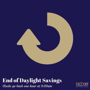 End of Daylight Savings @ 3:00am
