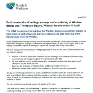 Windsor Bridge Update windsor_bridge_surveys