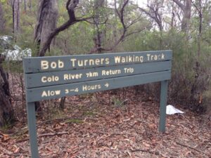 Bob Turner's Track Bush Walk Colo River