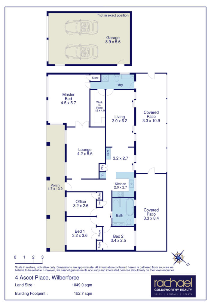 4 Ascot Place Floor Plan Rachael Goldsworthy Realty